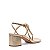 SALTO SANTA LOLLA BLOCO METALLIC SOFT- OURO LIGHT - Imagem 3