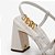SANDALIA JORGE BISCHOFF COURO NAPA NEW BLANC - Imagem 6