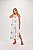VESTIDO RAMO SELVAGEM MIDI ESTAMPADO -TURQUESA - Imagem 1