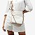 BOLSA JORGE BISCHOFF TRANSVERSAL 3 EM 1 MONOGRAMA JB - OFF WHITE - Imagem 2