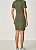 VESTIDO CANELADO COLCCI SPORT VERDE BASIL - Imagem 2