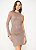 VESTIDO COLCCI TULE COM APLICACAO CINZA ALITA - Imagem 1