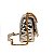 BOLSA SANTA LOLLA METAL CRINKLE OURO CLARO OURO CLARO - Imagem 6