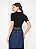 BLUSA COLCCI CANELADA PRETA - Imagem 2
