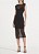VESTIDO FORUM TULE BORDADO PRETO - Imagem 1