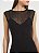 VESTIDO FORUM TULE BORDADO PRETO - Imagem 3