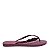 CHINELO SANTA LOLLA FLIP FLOP BORRACHA ROXO CORRENTE VINHO - Imagem 2