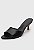 MULE SANTA LOLLA COURO NOBRE PRETO PRETO - Imagem 1