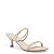 MULE SANTA LOLLA VERNIZ GLOSSY OFF WHITE SALTO - Imagem 1