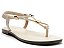 SANDALIA SLIM ANA CAPRI ELASTICO COMFY BRANCA - Imagem 1