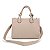 BOLSA SANTA LOLLA TOTE PRETA MEDIA FLOATER ESTRUTURADA ALCA NO - Imagem 5