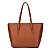 BOLSA DEGALLS SHOPPER GRANDE ESTRUTURADA CARAMELO - Imagem 6