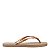 CHINELO SANTA LOLLA FLIP FLOP DOURADA BRILHO DOURADO - Imagem 2