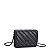 BOLSA DEGALLS PEQUENA MATELASSE TRANSVERSAL CORRENTE PRETO - Imagem 2