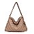 BOLSA DEGALLS HOBO MEDIA MATELASSE BEGE - Imagem 1