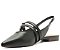 SAPATILHA ANA CAPRI SLINGBACK TIRA DUPLA PRETA - Imagem 2