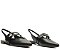SAPATILHA ANA CAPRI SLINGBACK TIRA DUPLA PRETA - Imagem 4