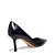 SCARPIN SANTA LOLLA COURO PELICA -  PRETO - Imagem 7