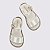 SANDÁLIA MINI MELISSA MAR SANDAL - BRANCO CINTILANTE - Imagem 3