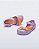 SANDÁLIA MINI MELISSA FURADINHA POP BABY - LILÁS LARANJA - Imagem 3