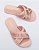 SANDÁLIA MINI MELISSA M-LOVER SLIDE INFANTIL - ROSA GLITTER - Imagem 1