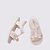 SANDÁLIA MINI MELISSA + BOLSA CHARMING BABY - BRANCO DOURADO - Imagem 4