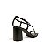 SALTO SANTA LOLLA BLOCO METALLIC SOFT-PRETO - Imagem 3