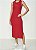 VESTIDO CANELADO COLCCI SPORT -VERMELHO POTTER - Imagem 1