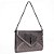BOLSA SANTA LOLLA CLUTCH ENVELOPE METALIZADA - GRAFITE - Imagem 3