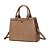 BOLSA SANTA LOLLA TOTE LIZARD DUAS ALÇAS - MARROM - Imagem 2