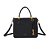 BOLSA SANTA LOLLA TOTE RISCO PRETO DUAS ALÇAS - Imagem 1