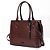 BOLSAS SANTA LOLLA TOTE CROCO DUAS ALÇAS - DARK COCOA - Imagem 7