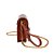 BOLSA SANTA LOLLA MATERIAL SOFT- MARROM - Imagem 6