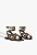 RASTEIRA SCHUTZ FRESH BOHO COURO ANIMAL PRINT - Imagem 2