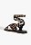 RASTEIRA SCHUTZ FRESH BOHO COURO ANIMAL PRINT - Imagem 3