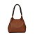 BOLSA SANTA LOLLA FLOATER ALÇA DE OMBRO - MARROM - Imagem 6