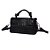 BOLSA SANTA LOLLA CROCO DUAS ALÇAS - PRETA - Imagem 3