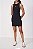 VESTIDO COLCCI CANELADO PRETO - Imagem 1
