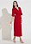 VESTIDO LINHO VERMELHO SPARKLY - Imagem 1