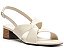 SANDALIA SALTO MEDIO ANACAPRI OFF WHITE - Imagem 1