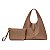 BOLSA SANTA LOLLA + NECESSARIE MATERIAL FLOATER BEIGE - Imagem 1