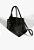 BOLSA SHOPPING SCHUTZ STELLA COURO PRETA - Imagem 2