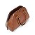 BOLSA SANTA LOLLA SOFT ALCA DUPLA MARROM - Imagem 3