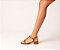 SANDALIA ANA CAPRI SALTO BLOCO MINIMAL DOOTS MARROM - Imagem 2
