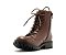 BOTA COTURNO COURO ANACAPRI MARROM CINNAMON - Imagem 6