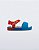 SANDALIA MINI MELISSA COLORS BABY AZUL VERMELHO - Imagem 1