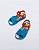 SANDALIA MINI MELISSA COLORS BABY AZUL VERMELHO - Imagem 2