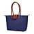 BOLSA SANTA LOLLA  SHOPPER NYLON AZUL NAVY ALÇA OMBRO - Imagem 2