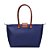 BOLSA SANTA LOLLA  SHOPPER NYLON AZUL NAVY ALÇA OMBRO - Imagem 4
