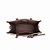 KIT SANTA LOLLA BOLSA TOTE SOFT E CLUTCH CINZA - Imagem 5